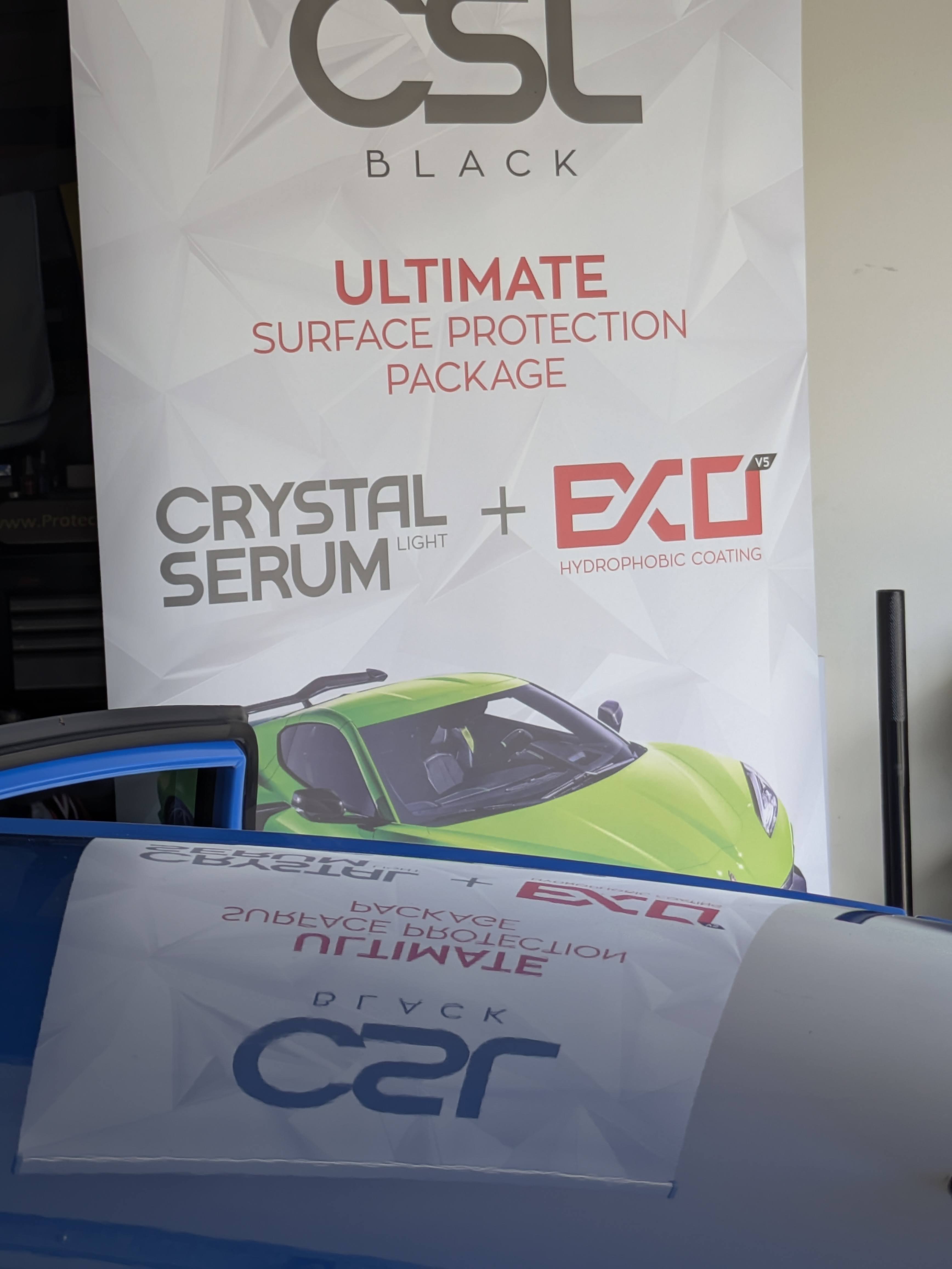 Gtechniq Paint Protection Service - CSL Black