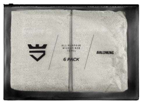 AvalonKing Microfibre Towels 6-pack